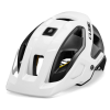 CASQUE CUBE STROVER BLANC NOIR -Composants Vélo Soldes casque cube strover blanc noir