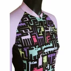 MAILLOT LA ROUE LIBRE FAUNE INVADER FEMME 7 MAILLOT LA ROUE LIBRE FAUNE INVADER FEMME -Composants Vélo Soldes maillot la roue libre faune invader femme 2