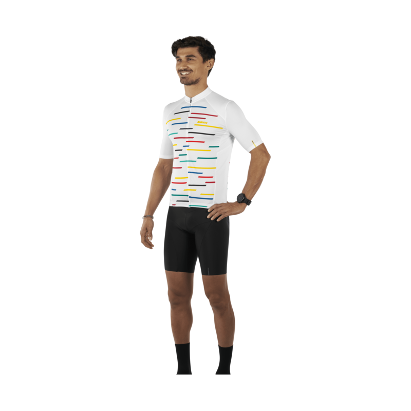 MAILLOT MAVIC COSMIC JERSEY BLANC 6 MAILLOT MAVIC COSMIC JERSEY BLANC – Image 4