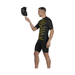 MAILLOT MAVIC COSMIC JERSEY NOIR -Composants Vélo Soldes maillot mavic cosmic jersey noir 2