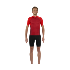 MAILLOT MAVIC COSMIC JERSEY ROUGE -Composants Vélo Soldes maillot mavic cosmic jersey rouge 3