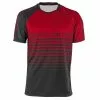 MAILLOT MOUSTACHE MANCHES COURTES ROUGE -Composants Vélo Soldes maillot moustache manches courtes rouge