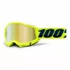 MASQUE 100% ACCURI 2 YELLOW MIRROR GOLD LENS -Composants Vélo Soldes masque 100 accuri 2 yellow mirror gold lens